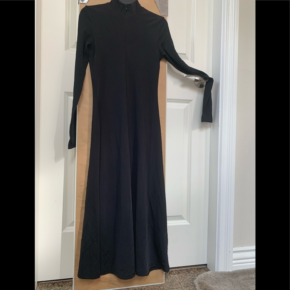Black Turtleneck L/S Dress